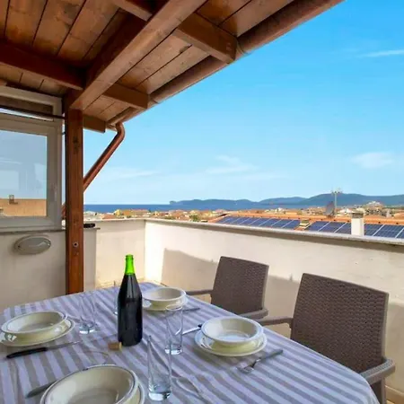 Sea View Terrace Masala Close To The Of Lido Di San Giovanni In Alghero