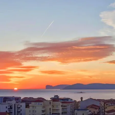 Sea View Terrace Masala Close To The Of Lido Di San Giovanni In * Alghero