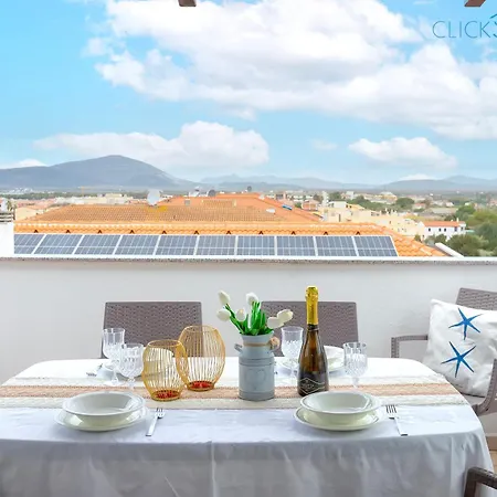 Sea View Terrace Masala Close To The Of Lido Di San Giovanni In * Alghero