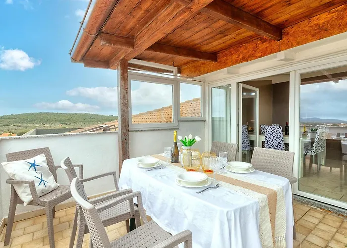 Sea View Terrace Masala Close To The Of Lido Di San Giovanni In Alghero